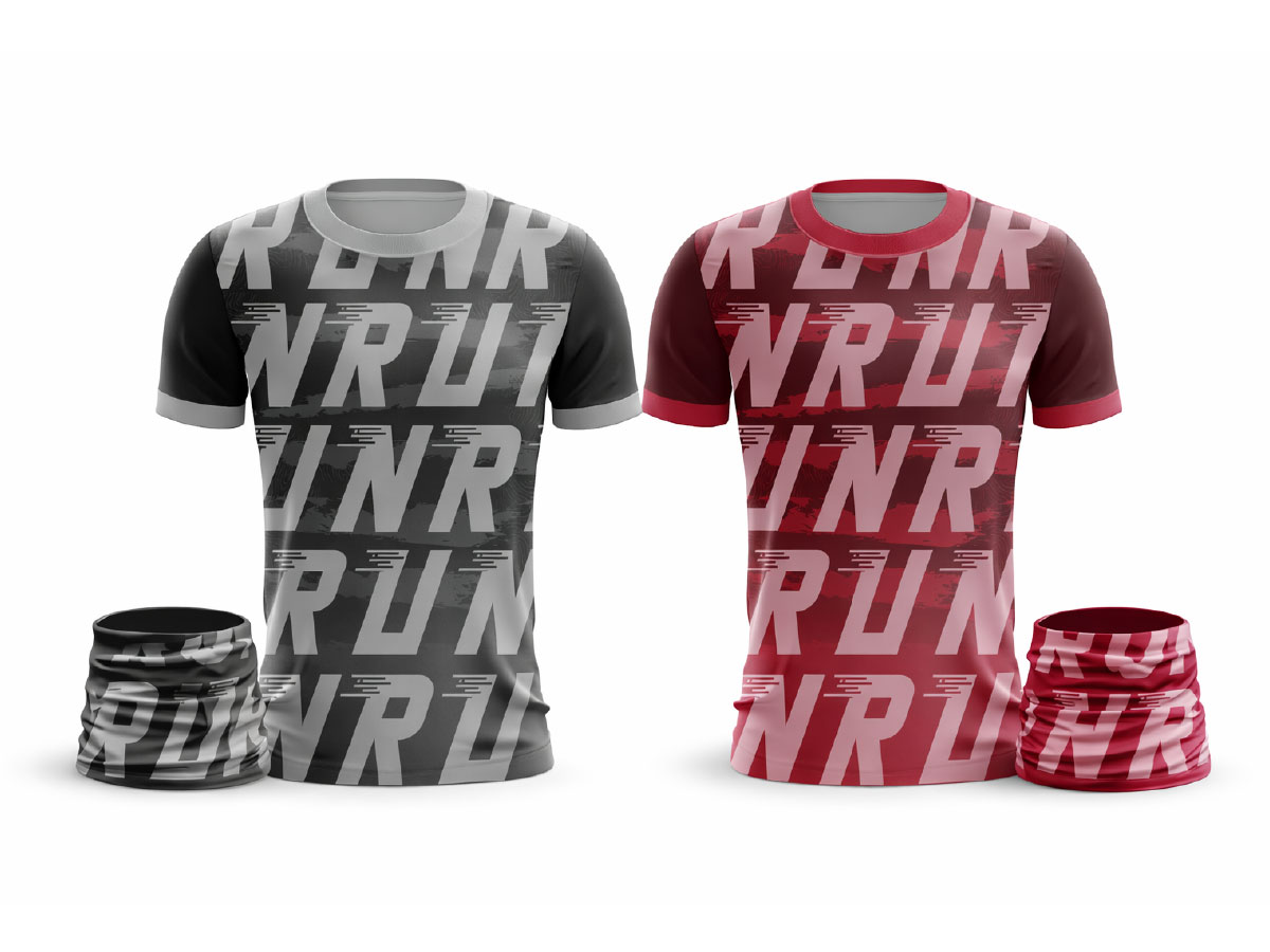 Schlauchschal Laufshirt bedrucken bestellen mit Logo und Design