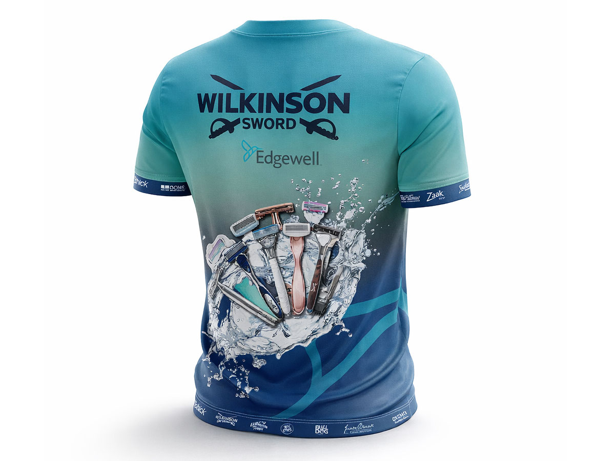 Individuell bedrucktes Laufshirt im Sublimationsdruck für Firmenlauf und Vereine