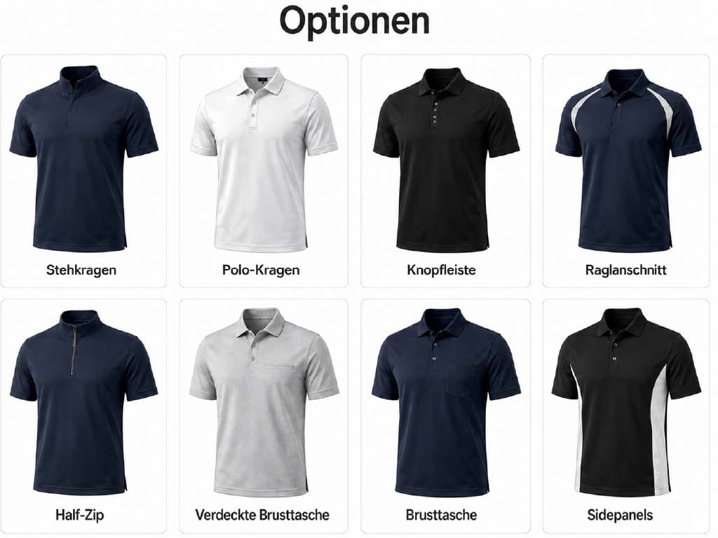 Poloshirts bedrucken lassen und veredeln individuell zu ihren Wünschen