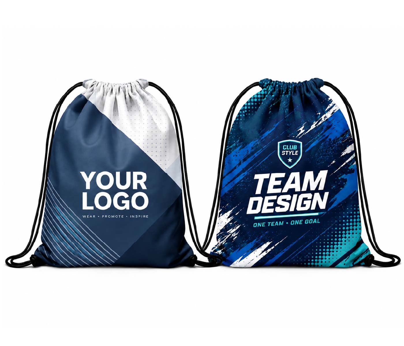 Bedruckte Gymbags mit eigenem Design